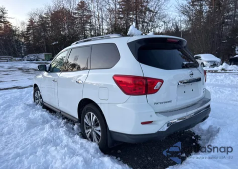 2020 Nissan Pathfinder Sv 4Wd из США, поврежденный, VIN 5N1DR2BM0LC599984